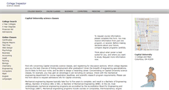 Desktop Screenshot of capitaluniversity.org