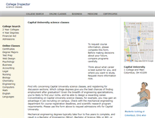 Tablet Screenshot of capitaluniversity.org